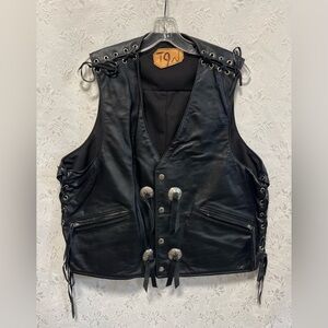 Vintage Leather Vest